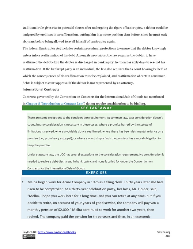 Business Law and the Legal Environment - Page 383